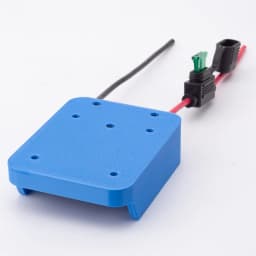 1PCS Portable Electric Cordless Battery DIY Adapter Converter For Makita 18V W/Fuse Lithium Battery For Rc Car Robotics Rc Truck DIY USE Power Tools Accessories(No Battery)