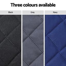 Navy Water Resistant Recliner Chair Cover for Home Furniture Protection