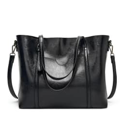 High-Quality Vintage Oil Wax Shoulder Bag for Women Premium Tote & Crossbody Handbag Designer Style Satchel for Everyday Use