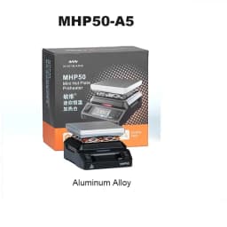 MINIWARE Offcial MHP50 Mini Hot Plate Preheater 50*50mm Heating Area Constant Temperature Heating Table 350℃ DIY Heating Tool