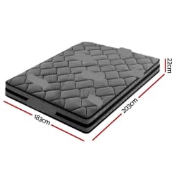 22cm Medium Firm King Size Mattress
