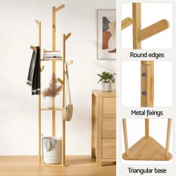 Shoe Rack Cabinet Clothes Rack Set White Pine Storage Shelf Organizer for Entryway Bedroom Home Furniture