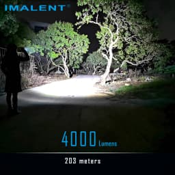 IMALENT LD70 EDC Powerful Flashlight Rechargeable Torch 4000 Lumens Cree XHP70.2 Led Handlight for Camping Hiking Self Defense