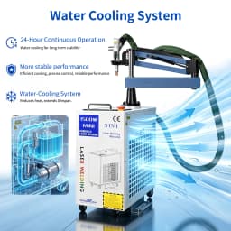 2000W 7 in 1 Laser Battery Welding Stiffener Welding Laser Cleaning Cutting Welding Machine for Metal Handheld Laser Welder