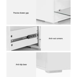 180cm Wooden White TV Cabinet Entertainment Unit Modern Storage Console for Living Room