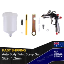 1.3mm R500 Air Paint Spray Gun 600cc Cup Professional Pneumatic Sprayer for Auto Body Sheet‑Metal Top Coat Painting