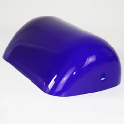 Green/Blue/Amber/White color BANKER Table LAMP glass replacement shade cover