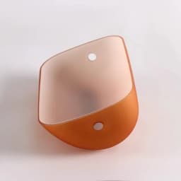 Green/Blue/Amber/White color BANKER Table LAMP glass replacement shade cover