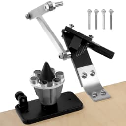 VEVOR Lawn Mower Blade Sharpener Balancer 15° - 45° Adjustable Lawnmower Blade Sharpening Tool Compatible with Angle Grinders