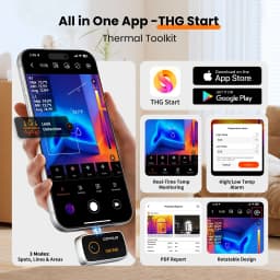 GW192A GW340 Infrared Thermal Imager Inspection Repair Thermographic Camera New Thermal Imaging Camera for Android iPhone