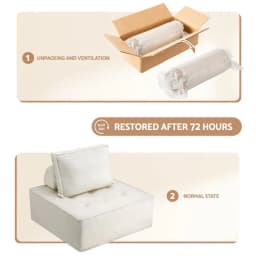 2 Floor Sofa Lounge Chair with Pillow Foldable Lazy Floor Seat for Living Room Bedroom Reading Relaxation Seat Cushion Comfortable Home Furniture