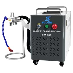 300W JPT Mopa Pulsed Laser Cleaning Machine Portable Laser Cleaner No Damage Material for Metal Wood Rust Oil Paint Removal
