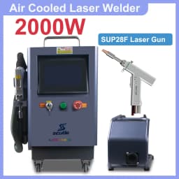 Air Cooling Laser Welding Machine 2000W SUP28F 4 in1 Welding Cleaning Cutting Laser Welder Machine for Carbon Steel Alloy Laser Welding Machine AU Shipping