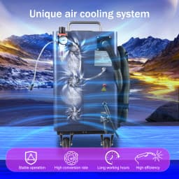 Air Cooling Laser Welding Machine 2000W SUP28F 4 in1 Welding Cleaning Cutting Laser Welder Machine for Carbon Steel Alloy Laser Welding Machine AU Shipping