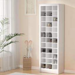 12 Tier Shoe Rack 36 Pair Storage White Space Saving Organizer for Home Entryway Bedroom Closet
