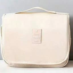 1pc Fashion Portable Large Capacity Waterproof Travel Toiletry & Cosmetic Makeup Organizer Bag