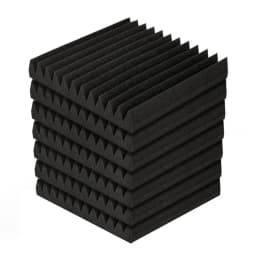 60Pcs Acoustic Foam Panels 30x30x5cm Studio Sound Absorption Wedge Treatment Panels for Recording Room Noise Reduction Decoration