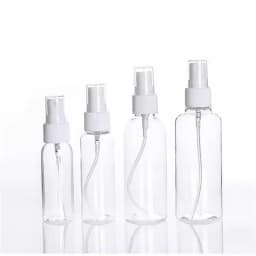 10/50PCS 10ml 20ml 30ml 50ml 100ml Plastic Refillable Bottle Perfume Bottle Atomizer Empty Spray Bottle Portable Travel Tool