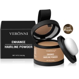 Hair Line Powder 4g Black Root Cover Up Natural Instant Waterproof Hairline Shadow Powder Hair Concealer Coverage 14 Color