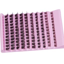 Lash Clusters 120pcs Cluster Lashes 8-16mm Wispy Individual Lashes Extensions Natural Look Lashes D Curl Fluffy Cluster Lashes
