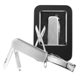 Multi-purpose Kit Manicure Tools Multi-purpose Nail Clippers 5-In-1 Nail Clippers Folding Stainless Steel Nail Clippers Keychain