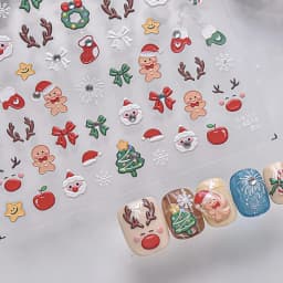 1pcs 5D Diamond Butterfly Nail Art Stickers Holographic Butterfly Nail Decorations Decals DIY Self-Adhesive Slider Accessories