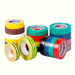 1 Piece PVC Colored Electrical Tape Is Waterproof, Flame-Retardant, Insulated, and Environmentally Friendly