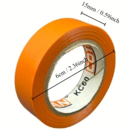 1 Piece PVC Colored Electrical Tape Is Waterproof, Flame-Retardant, Insulated, and Environmentally Friendly