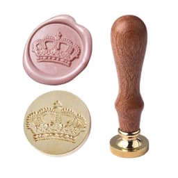 Wax Seal Copper Head Curlicue Vintage Rose DIY Scrapbooking Vintage Wax Sealing Stamp Invitation/Envelop Gift