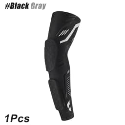 1 Pcs Professional Padded Arm Sleeves, Youth and Adult Elbow Forearm Crashproof Pads for Football Basketball Volleyball Soccer