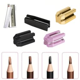 1pcs Brow Pen Sharpener Trimmer with Microblading Blade Tattoo Supplies Set Eyebrows Sharpening Tip Thin Art Makeup Tools