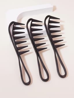 Large Hair Comb with Wide Teeth, Shun Hair Removal Comb, Suitable for Dry and Wet Hair, Suitable for Men and Women