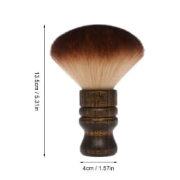 Professional Salon Solid Wood Handle Hairdressing Neck Brush Cutting Cleaning Brush Barber Salon Accessories Styling Supplies