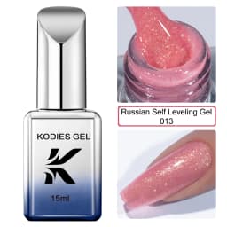 KODIES GEL NEW Self Leveling Gel Nail Polish 15ml Semi Permanent UV Spring Nude Color C Arc French Gel Manicure Salon Quality