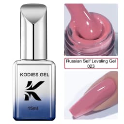 KODIES GEL NEW Self Leveling Gel Nail Polish 15ml Semi Permanent UV Spring Nude Color C Arc French Gel Manicure Salon Quality