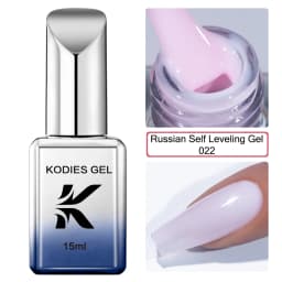 KODIES GEL NEW Self Leveling Gel Nail Polish 15ml Semi Permanent UV Spring Nude Color C Arc French Gel Manicure Salon Quality