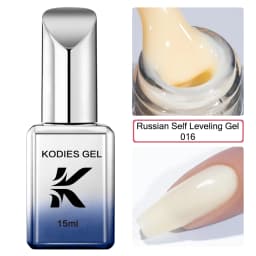 KODIES GEL NEW Self Leveling Gel Nail Polish 15ml Semi Permanent UV Spring Nude Color C Arc French Gel Manicure Salon Quality