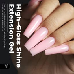 YOKEFELLOW 15g Jelly Extension Gel Nail Polish Nude Pink Clear Building Construct Extend Gel Soak Off UV LED Acrylic Gel Varnish