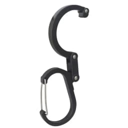Camping Hybrid Gear Clip Carabiner Rotating Hook Clip Non-Locking Strong Clips for Fishing Hiking Travel Backpack Carabiner Clip
