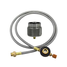 Outdoor Camping Gas Tank Inflation Connection Pipe Extension Line 1M Flat Gas Tank Connection Extension Line