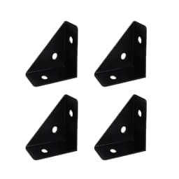 Heavy-Duty Steel Angle Brackets: 90° Right Angle Support, Durable Furniture Reinforcement Bracket
