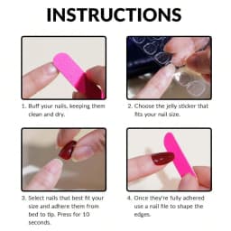 ARTAUG 24PCS Short Press On Nails Square Pink High Saturation Nails Press On Nails Summer Nails Fingertip French Trim