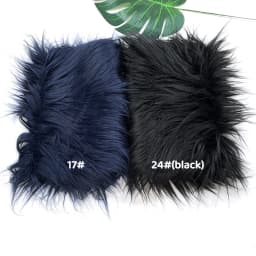 25x45cm 8cm Pile Faux Fur Fabric For Patchwork Sewing Material Doll Toy Beard Hair Diy Handmade Home Decoration Cosplay Fabric