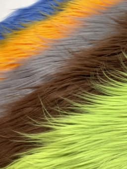 25x45cm 8cm Pile Faux Fur Fabric For Patchwork Sewing Material Doll Toy Beard Hair Diy Handmade Home Decoration Cosplay Fabric