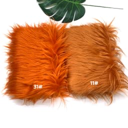 25x45cm 8cm Pile Faux Fur Fabric For Patchwork Sewing Material Doll Toy Beard Hair Diy Handmade Home Decoration Cosplay Fabric