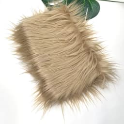25x45cm 8cm Pile Faux Fur Fabric For Patchwork Sewing Material Doll Toy Beard Hair Diy Handmade Home Decoration Cosplay Fabric