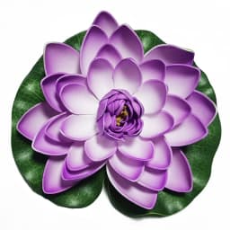 10/17/28cm Lotus Artificial Flower Floating Fake Lotus Plant Lifelike Water Lily Micro Landscape for Pond Garden Decor