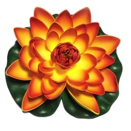 10/17/28cm Lotus Artificial Flower Floating Fake Lotus Plant Lifelike Water Lily Micro Landscape for Pond Garden Decor