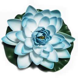 10/17/28cm Lotus Artificial Flower Floating Fake Lotus Plant Lifelike Water Lily Micro Landscape for Pond Garden Decor