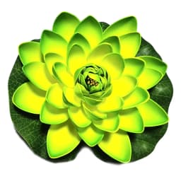 10/17/28cm Lotus Artificial Flower Floating Fake Lotus Plant Lifelike Water Lily Micro Landscape for Pond Garden Decor